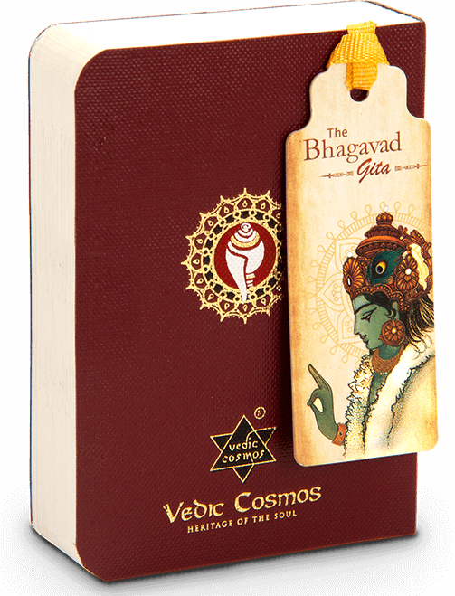 VEDIC COSMOS - The Bhagavad Gita ? Softcover Edition A7 Size Book