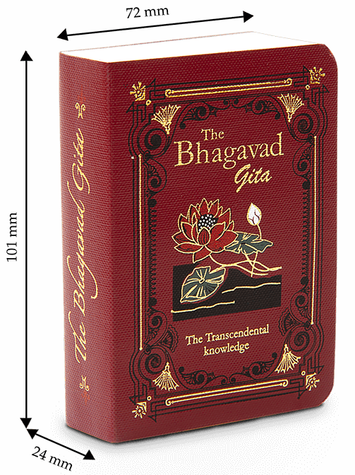 VEDIC COSMOS - The Bhagavad Gita ? Softcover Edition A7 Size Book