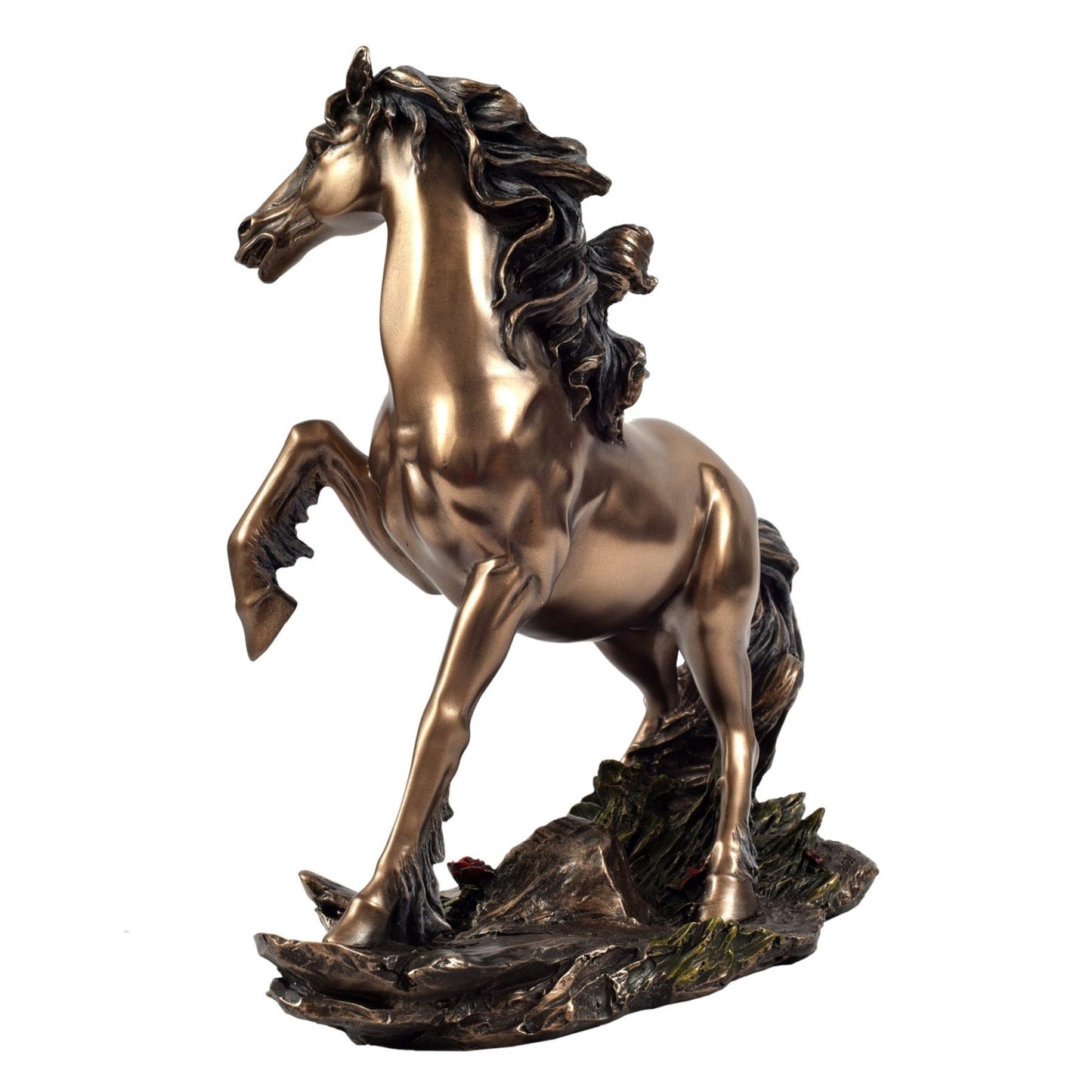 Brass Jumping Horse