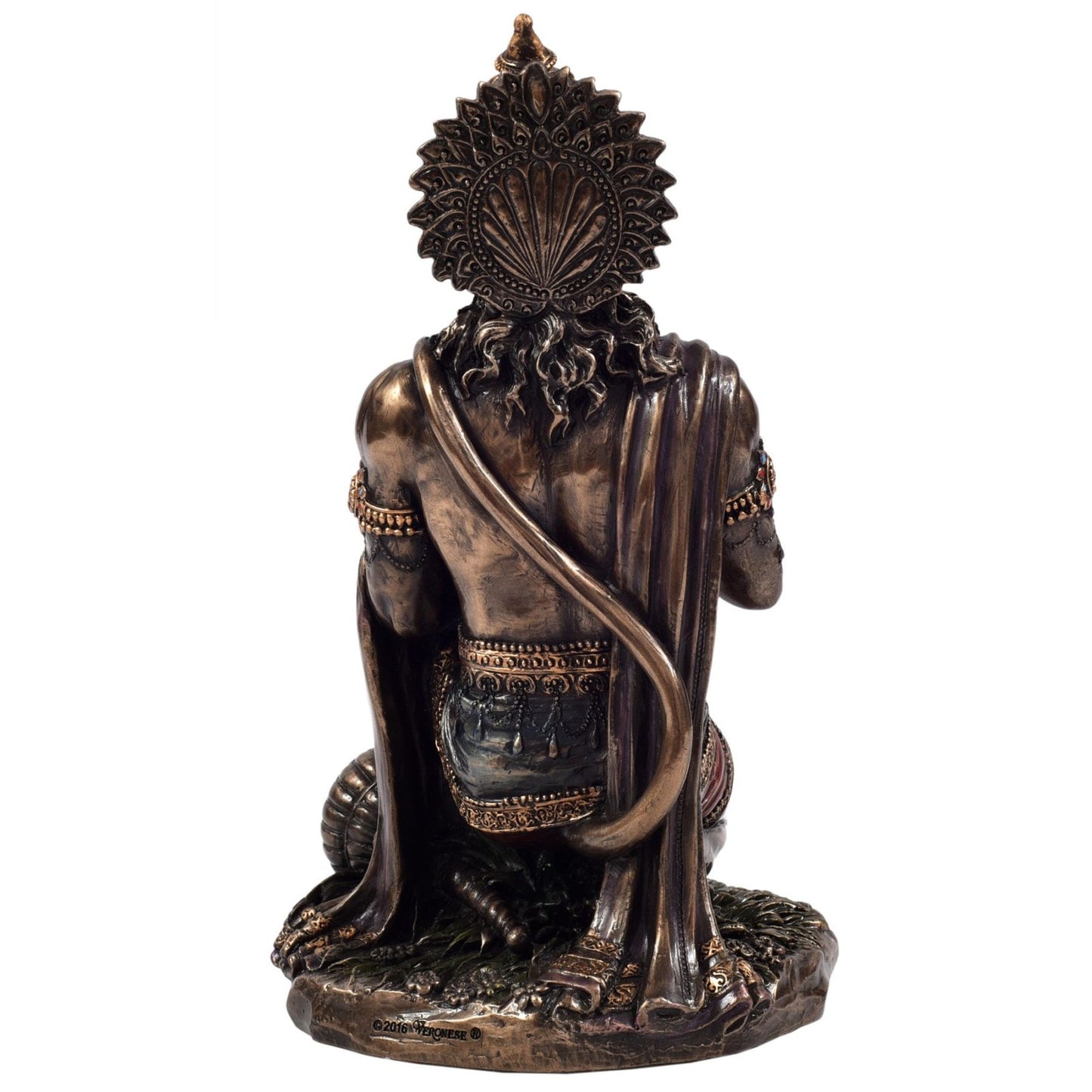 Brass Hanuman Sitting Ashirwad