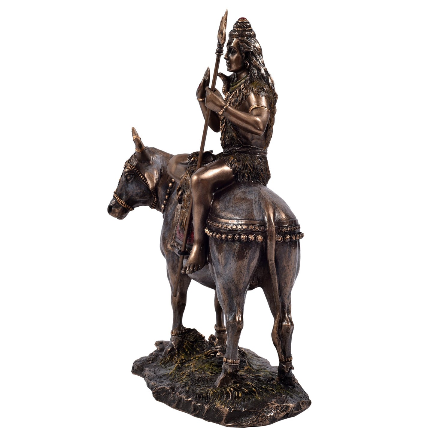 Brass Shiva Sitting On Nandi