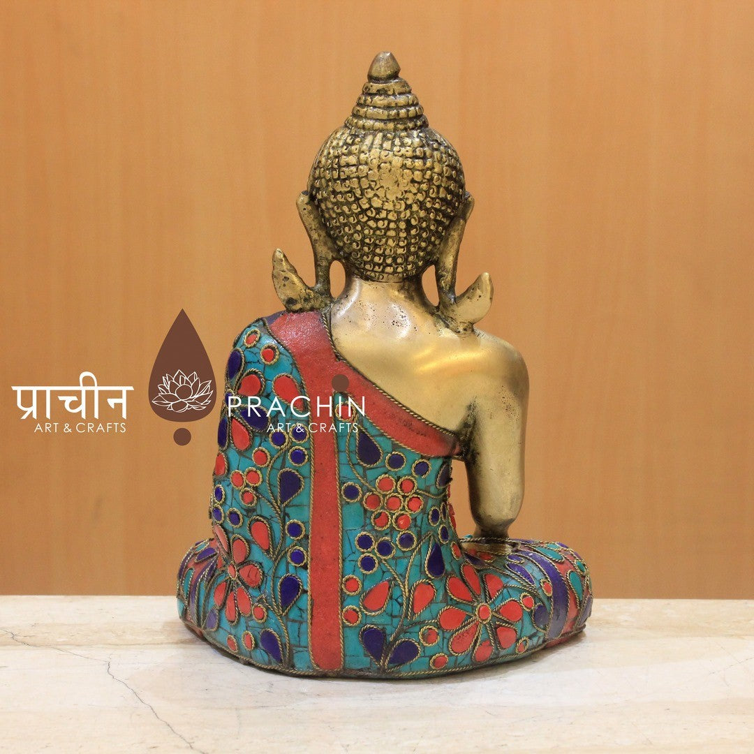 Buddha Sitting in Bhumisparsha Mudra