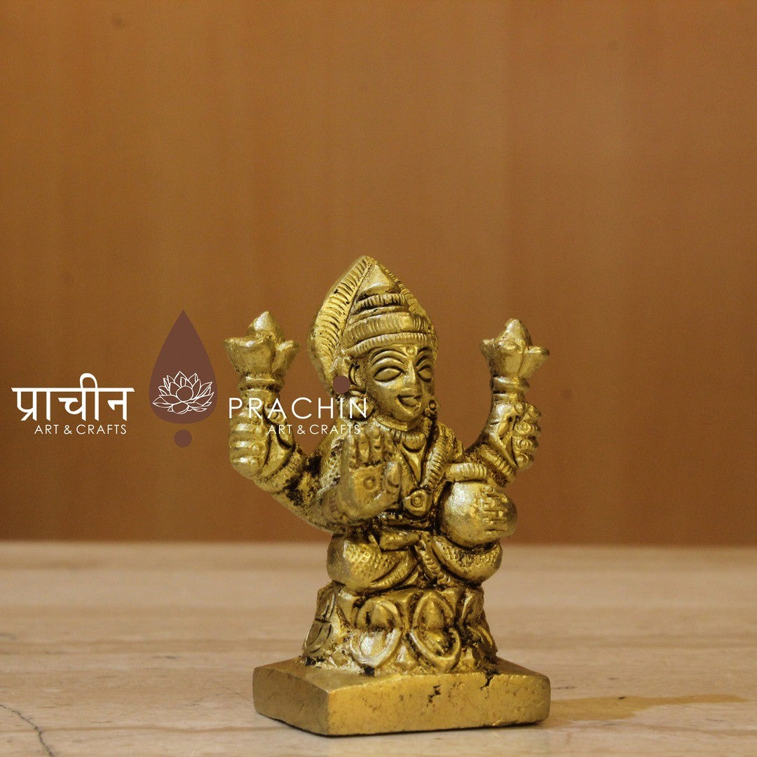 Laxmi Sitting on Lotus