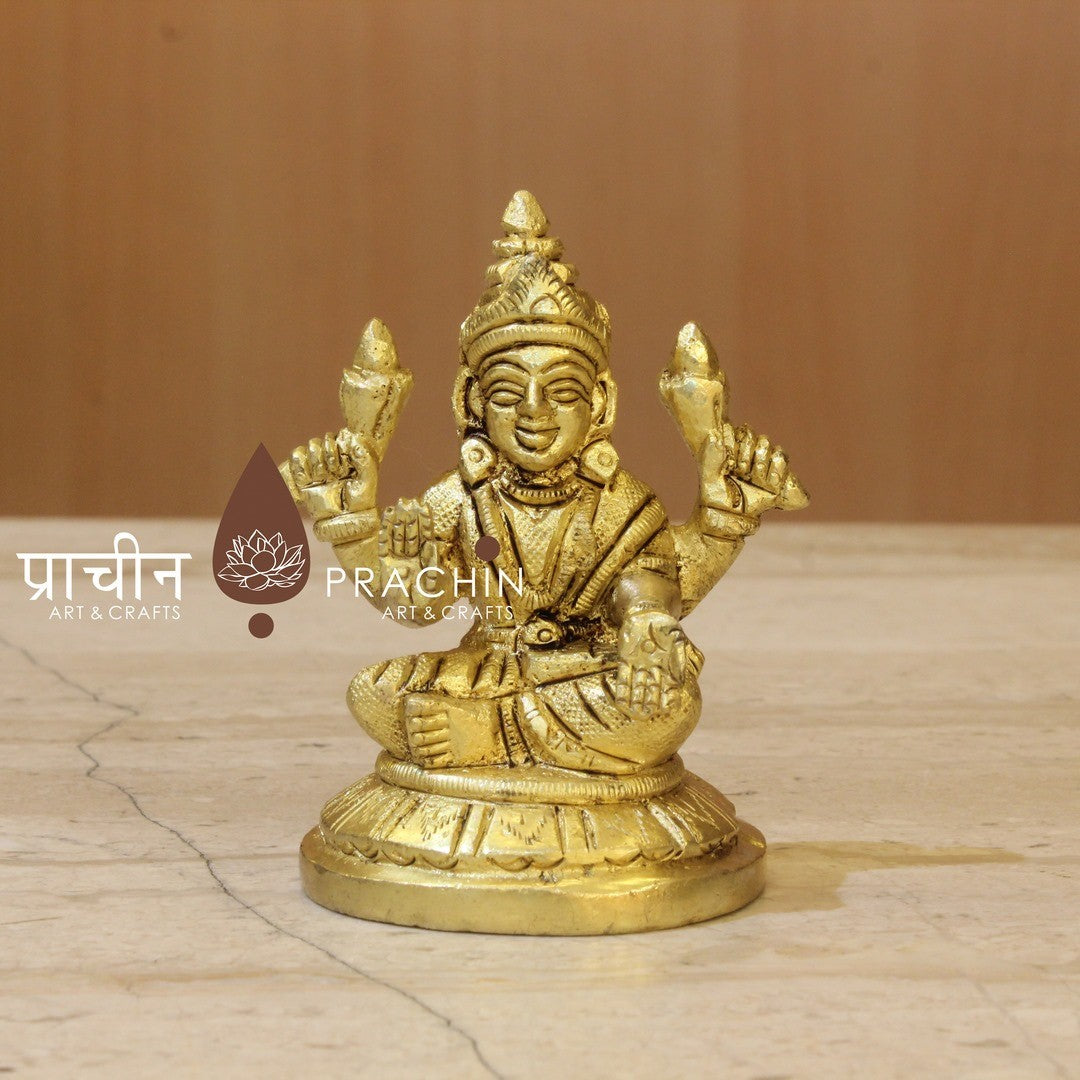 Laxmi Sitting on Lotus