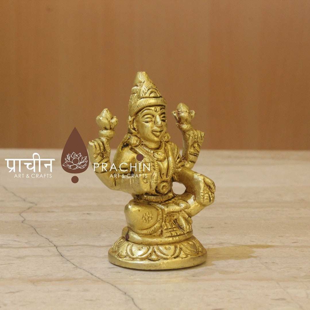 Laxmi Sitting on Lotus