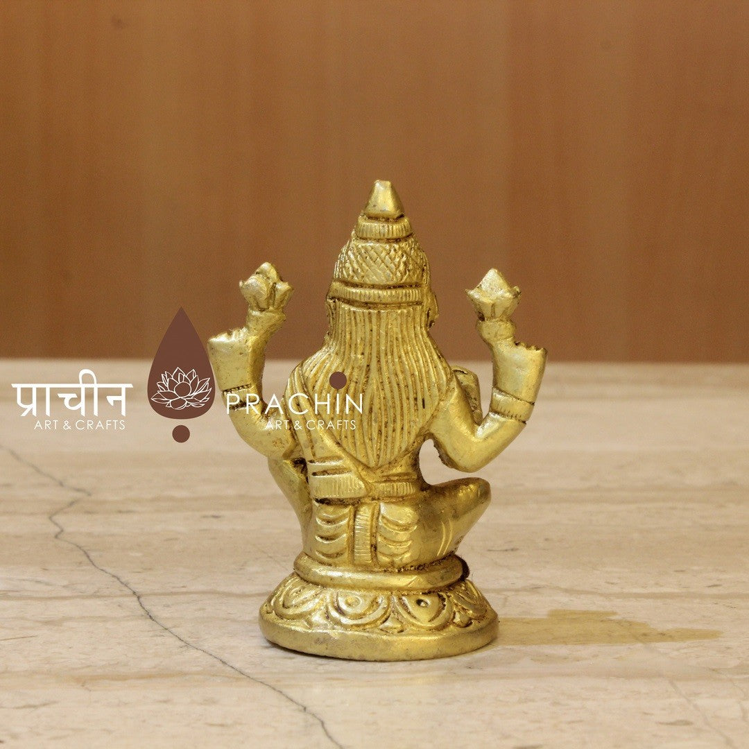 Laxmi Sitting on Lotus