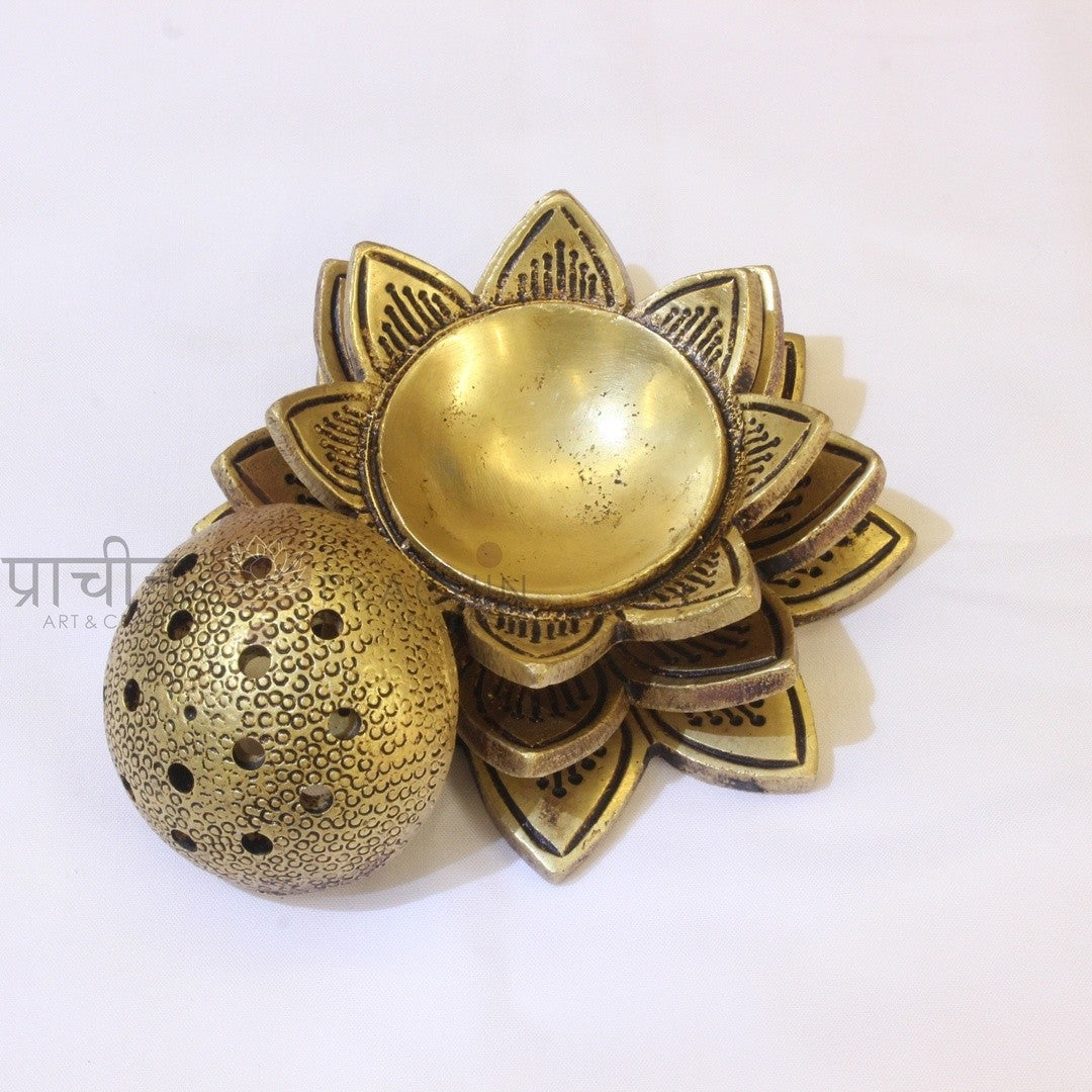 Lotus Dhoop Stand
