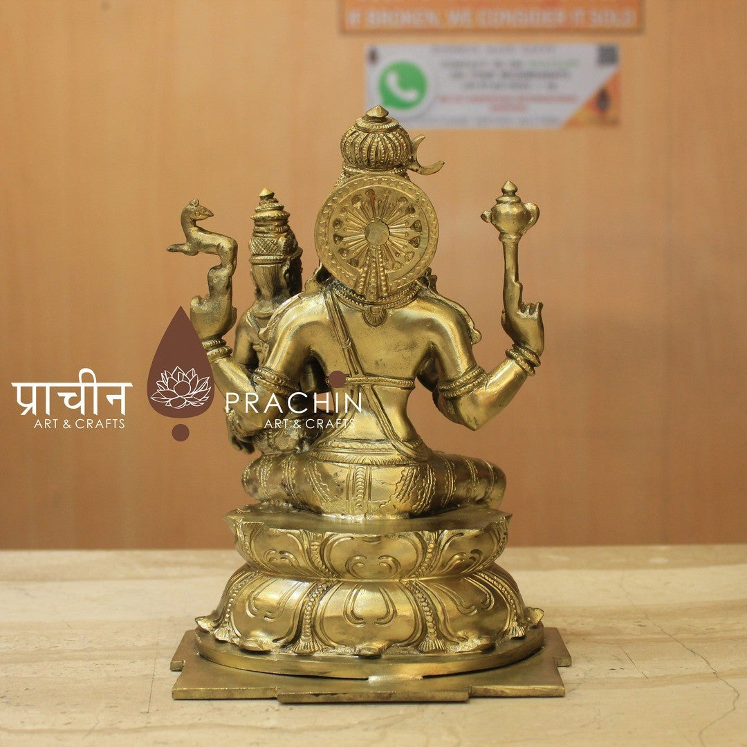 Bronze Shiva Parvati Statue