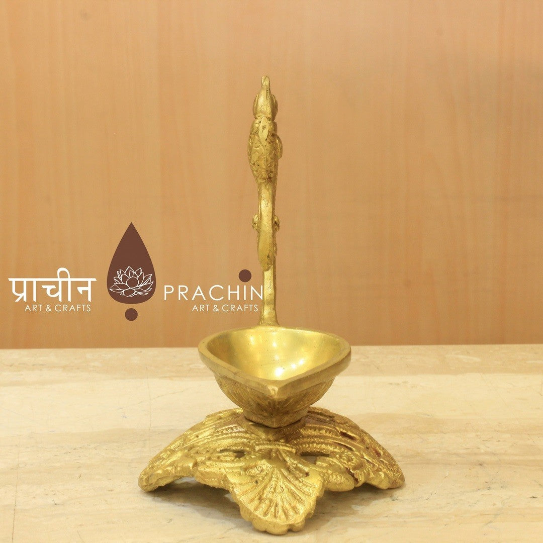 Brass Oil Lamp