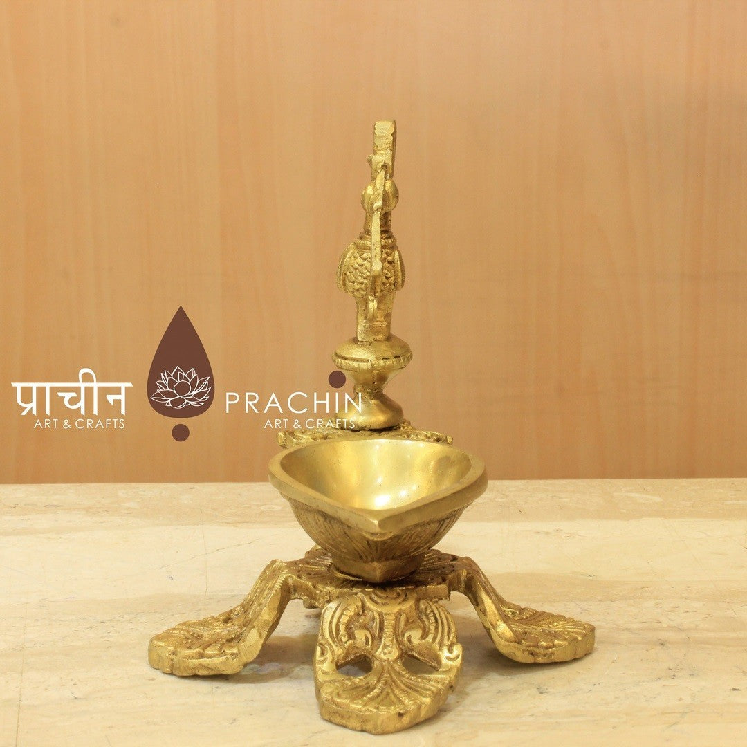 Brass Oil Lamp