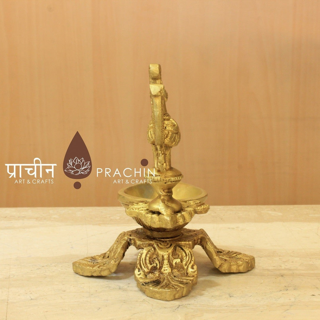 Brass Oil Lamp