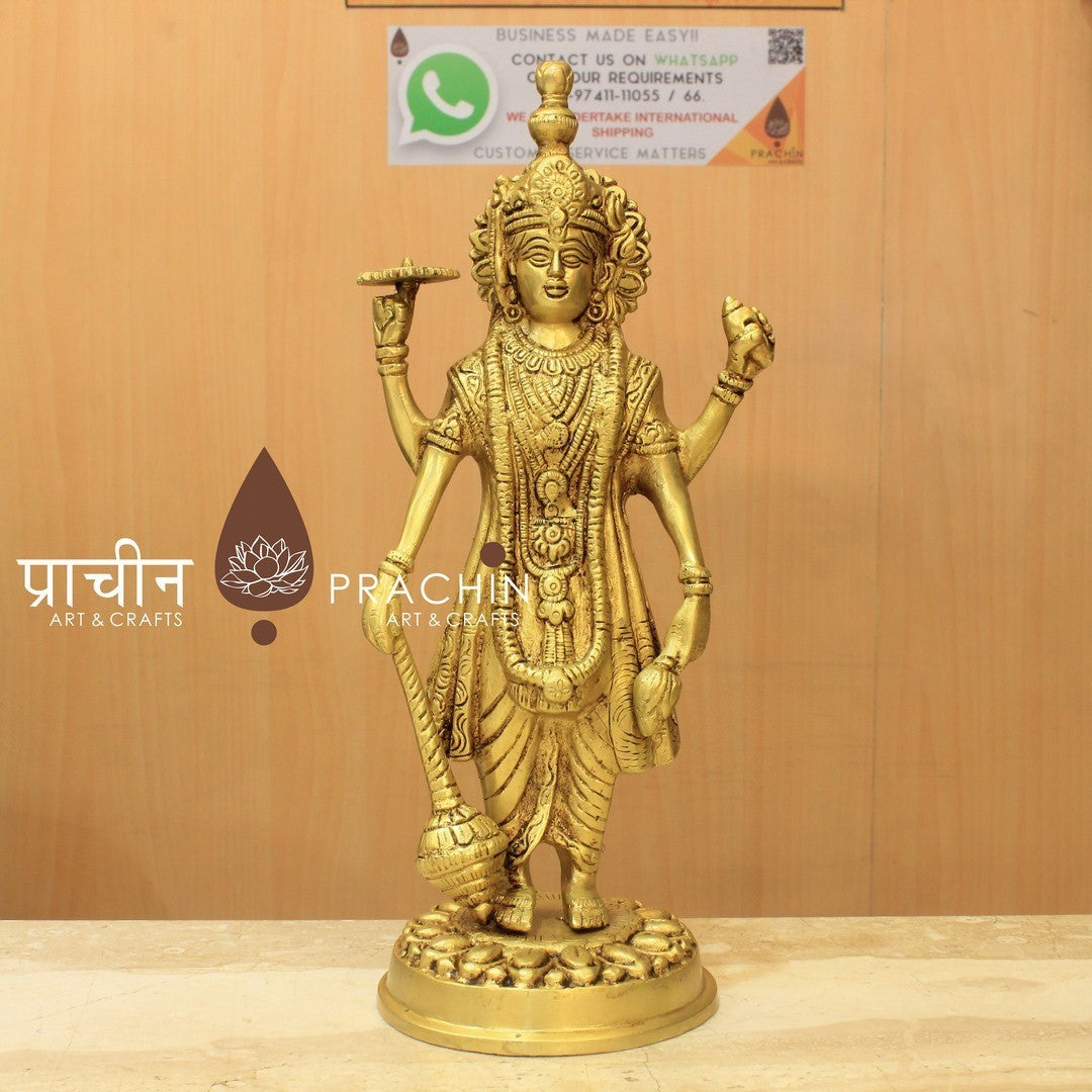 Lord Vishnu Statue Near By