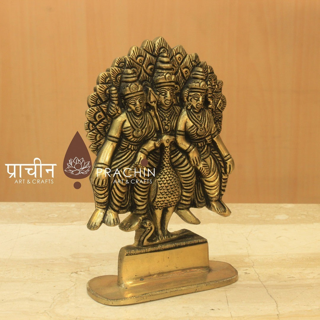 Muruganswamy With Valli & Devasena