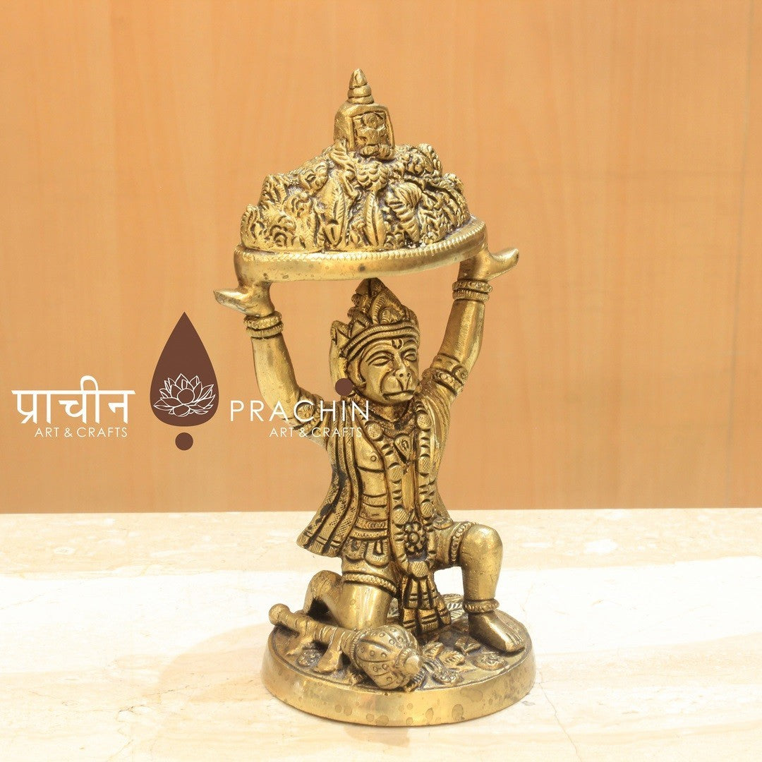 Lord Hanuman Carrying Sanjeevani Mountain