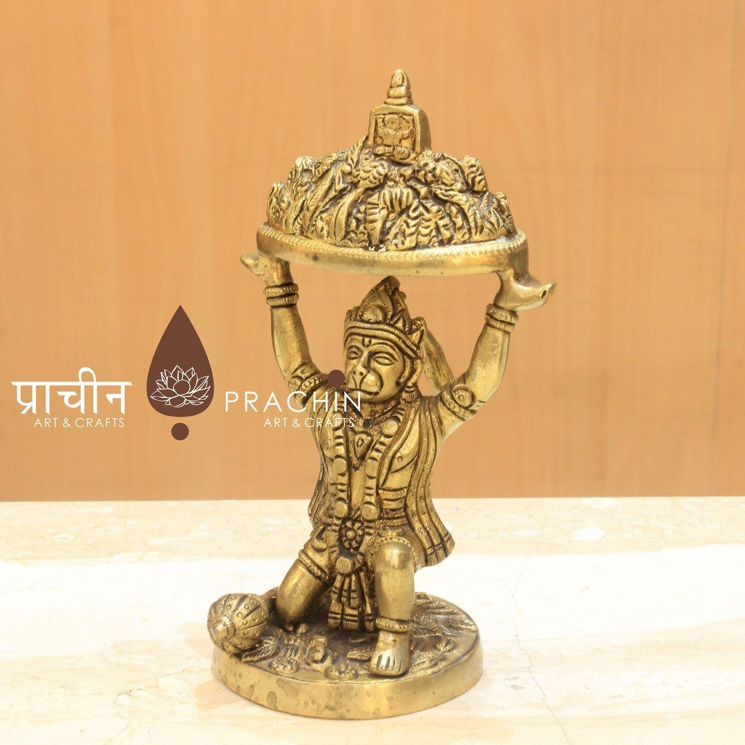 Lord Hanuman Carrying Sanjeevani Mountain
