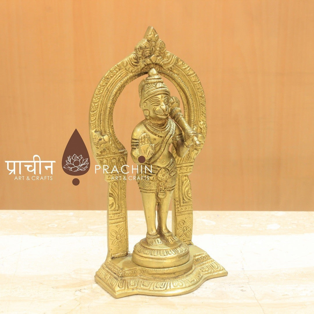 Hanuman Standing With Arch