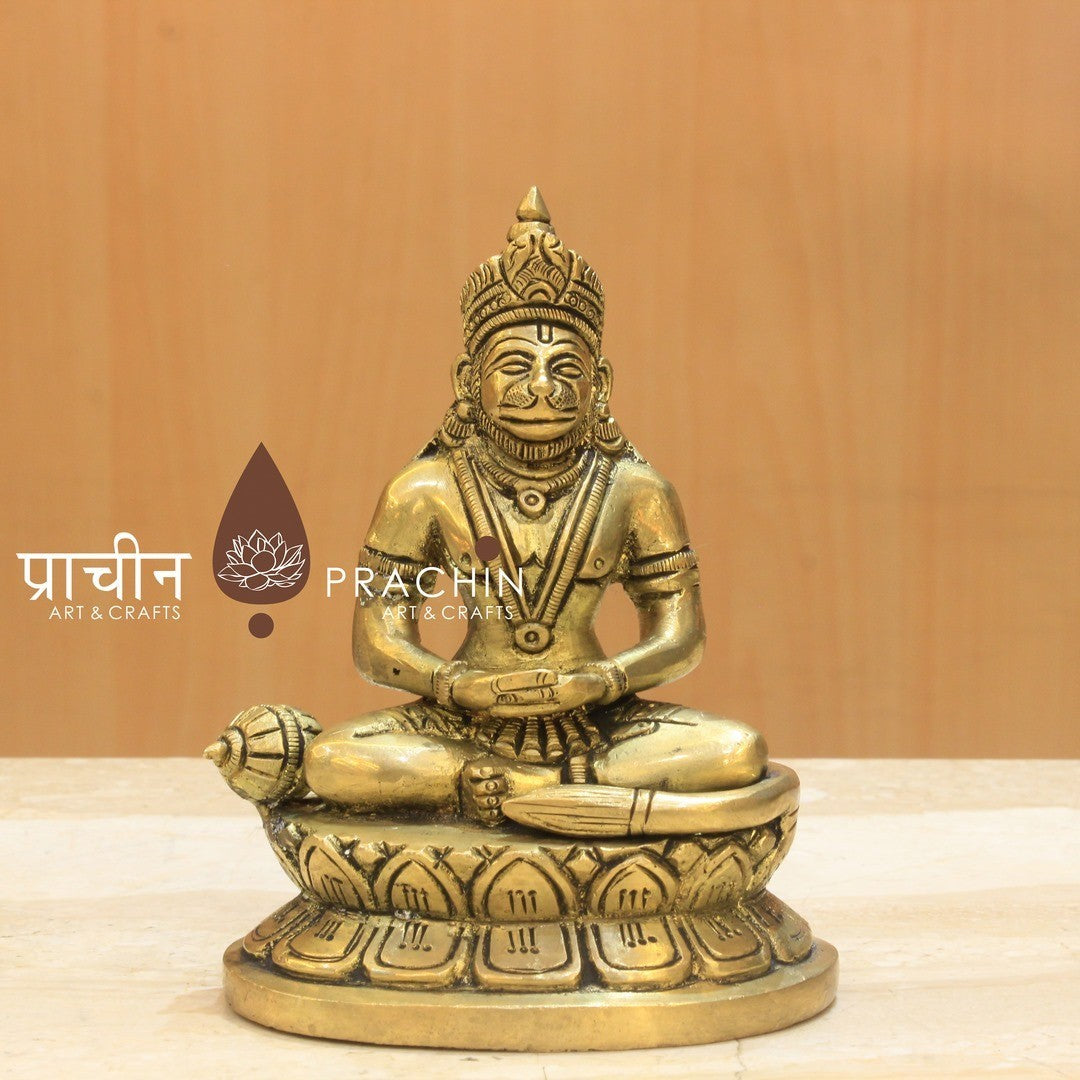 Lord Hanuman in Dhyana Mudra