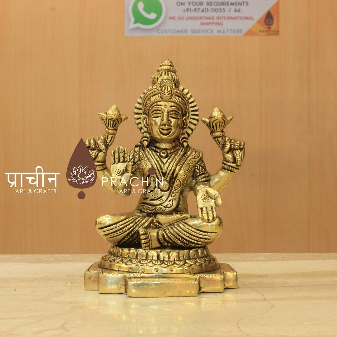 Laxmi Sitting In Padmasana