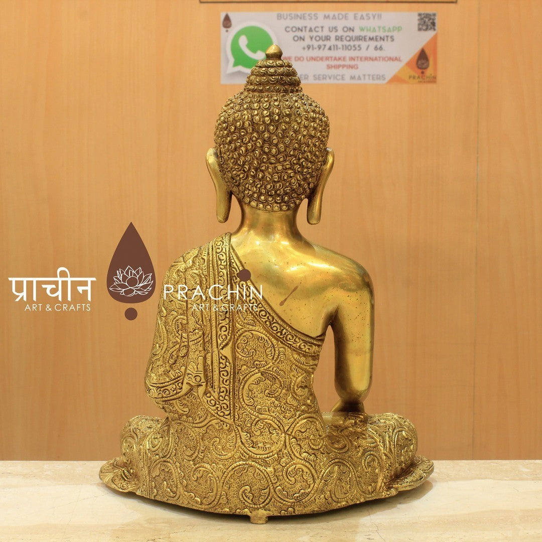 Buddha Sitting in Bhumisparsha Mudra