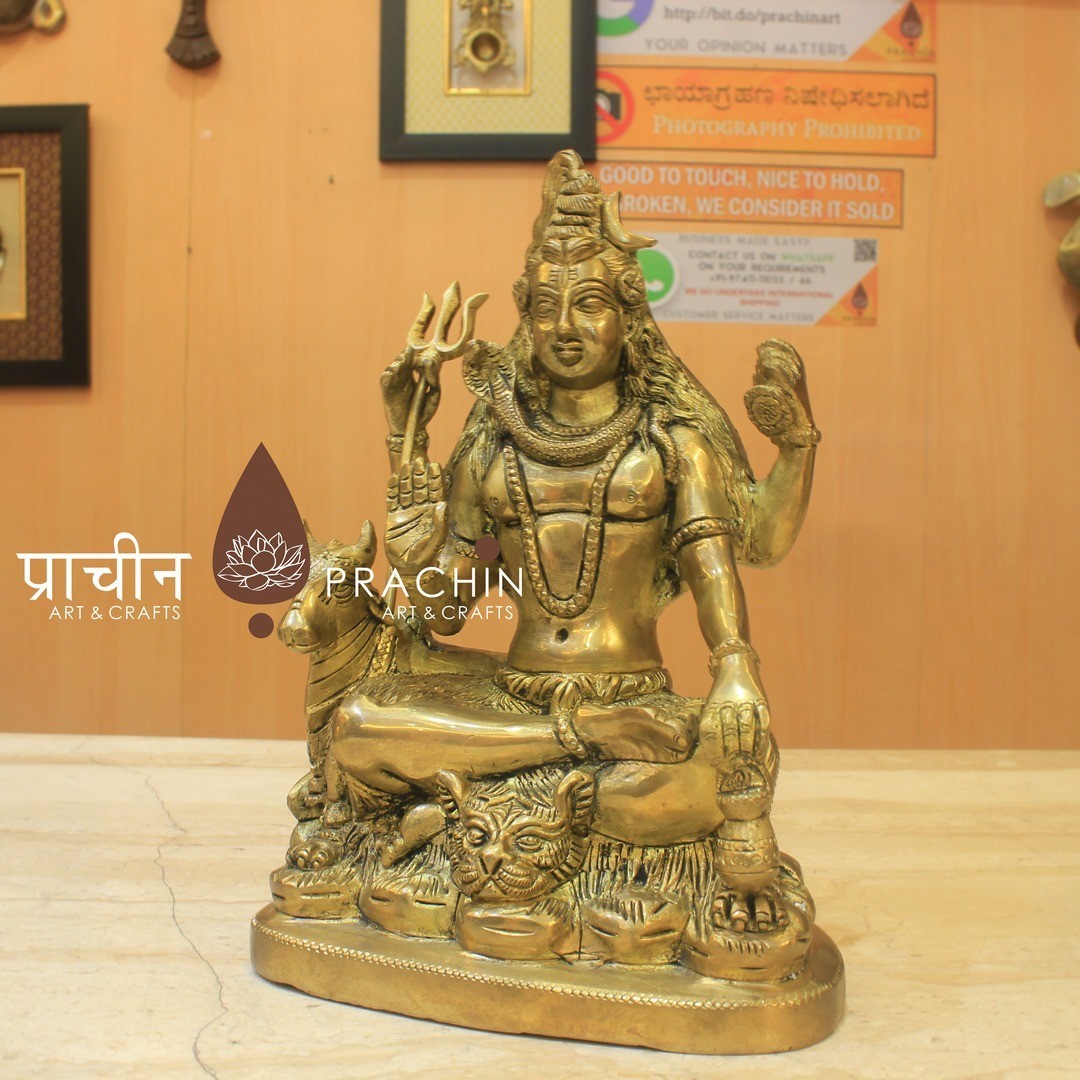 Shiva With Nandi