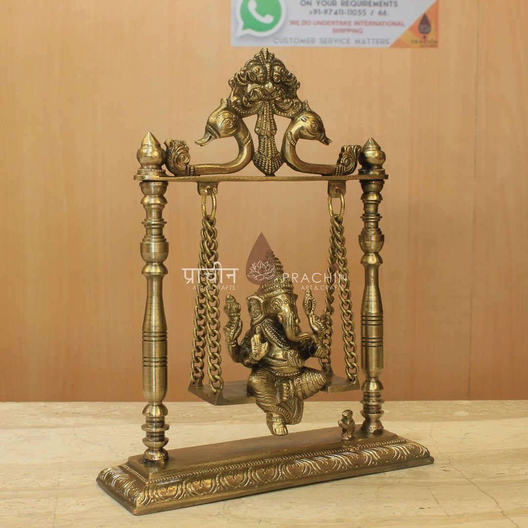 Ganesha On Swing