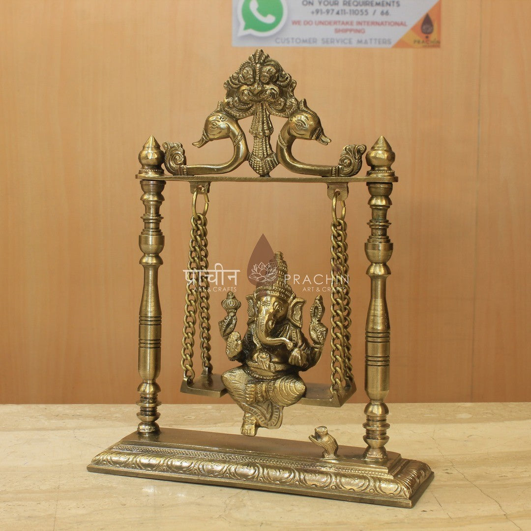 Ganesha On Swing