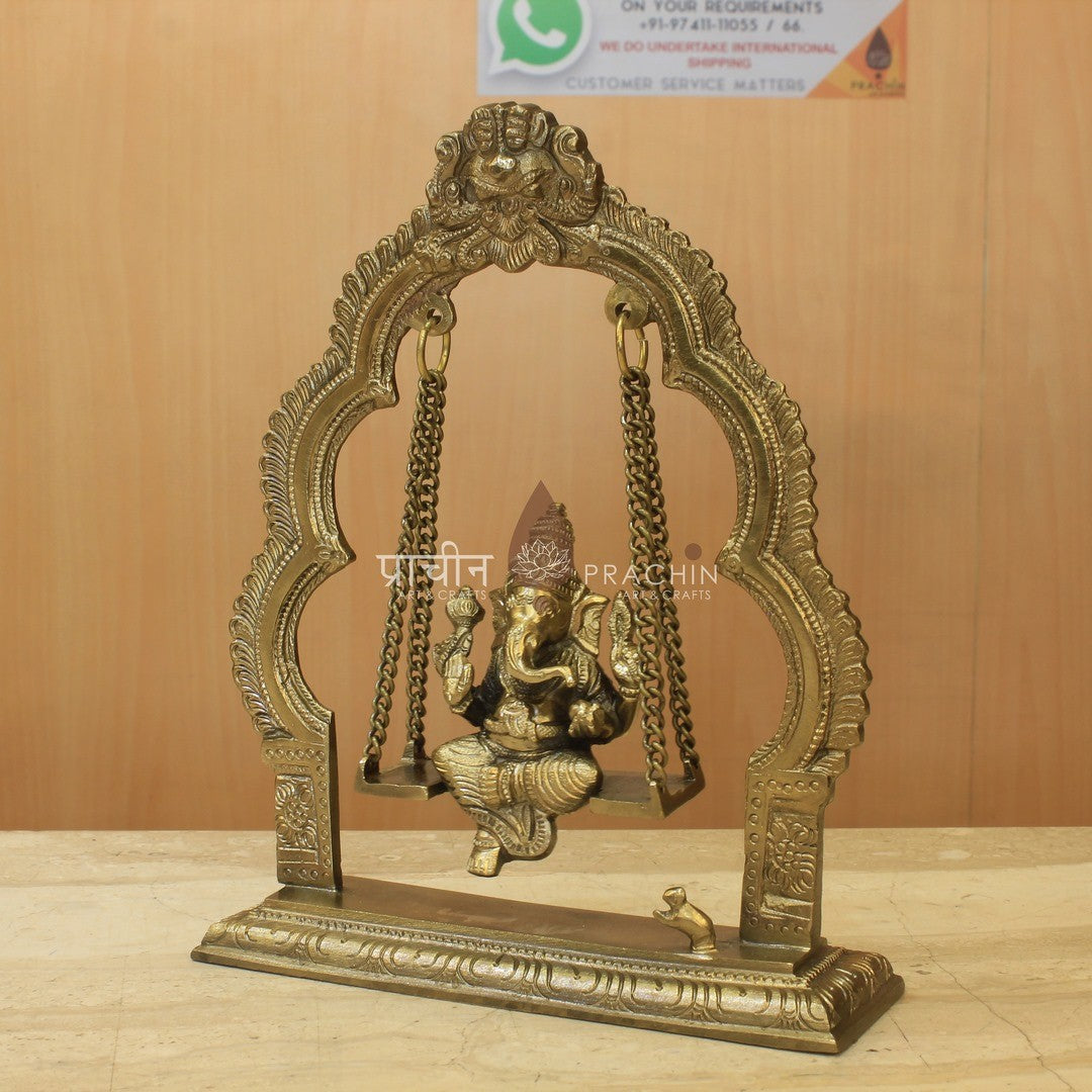 Ganesha On Swing