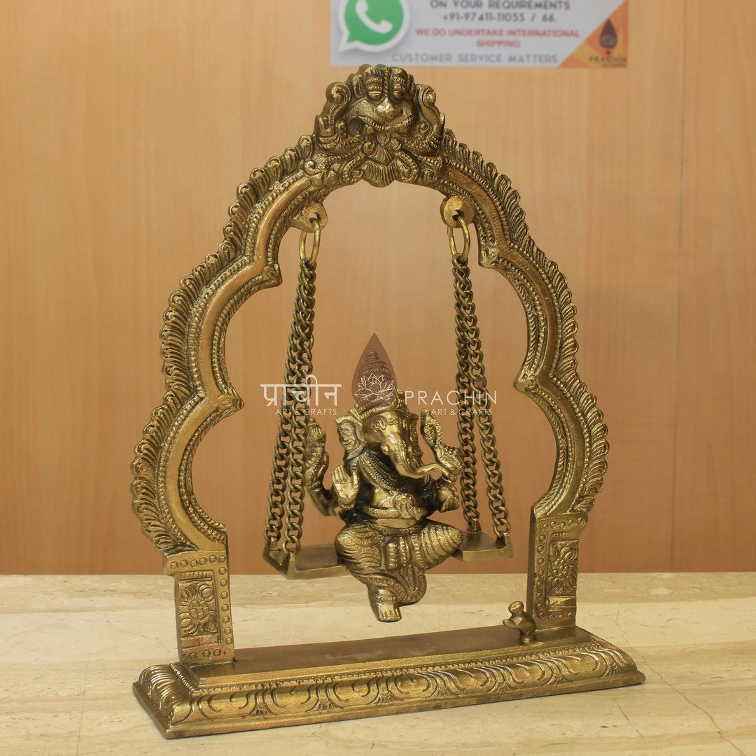 Ganesha On Swing