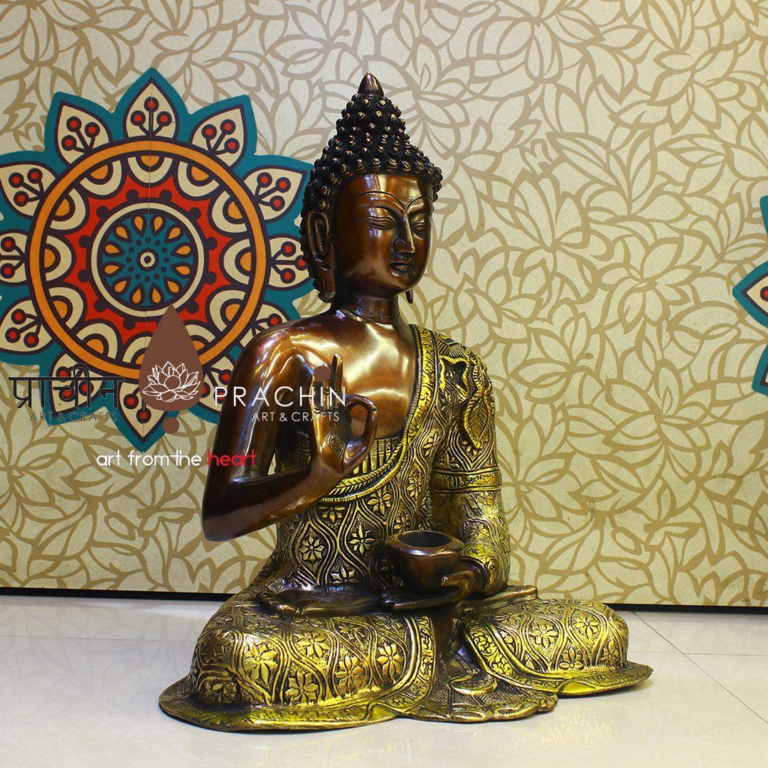 Buddha Sitting in Dhayana Mudra