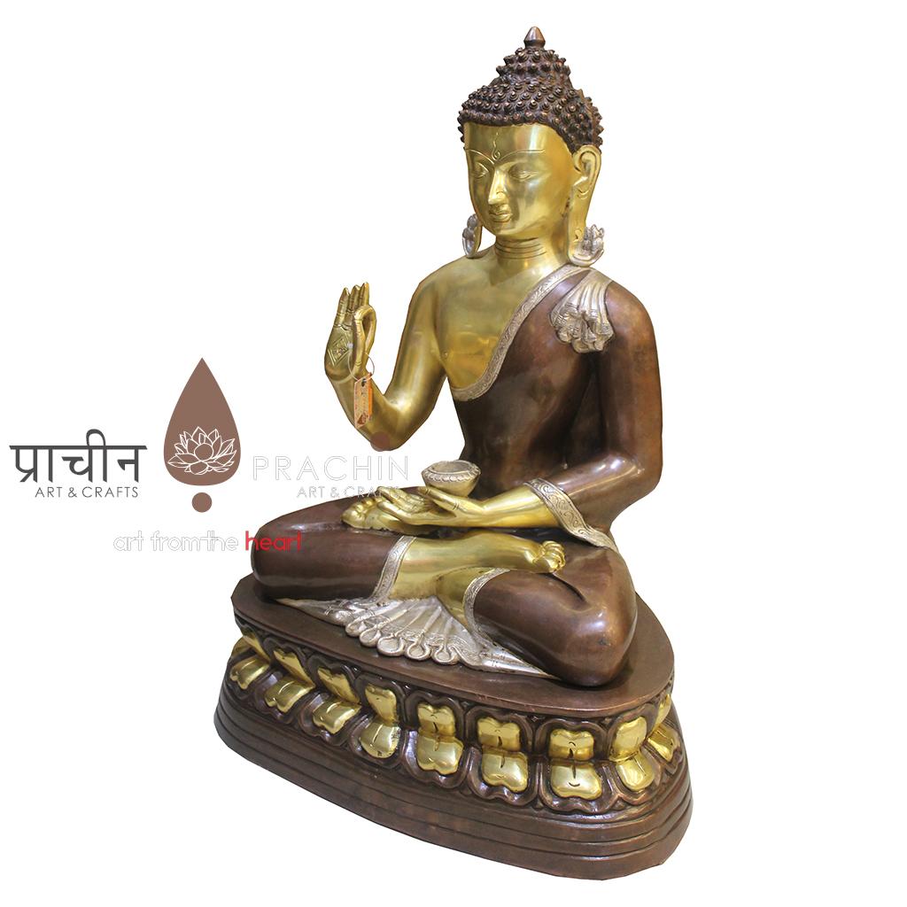 Buddha Sitting in Dhyana Mudra