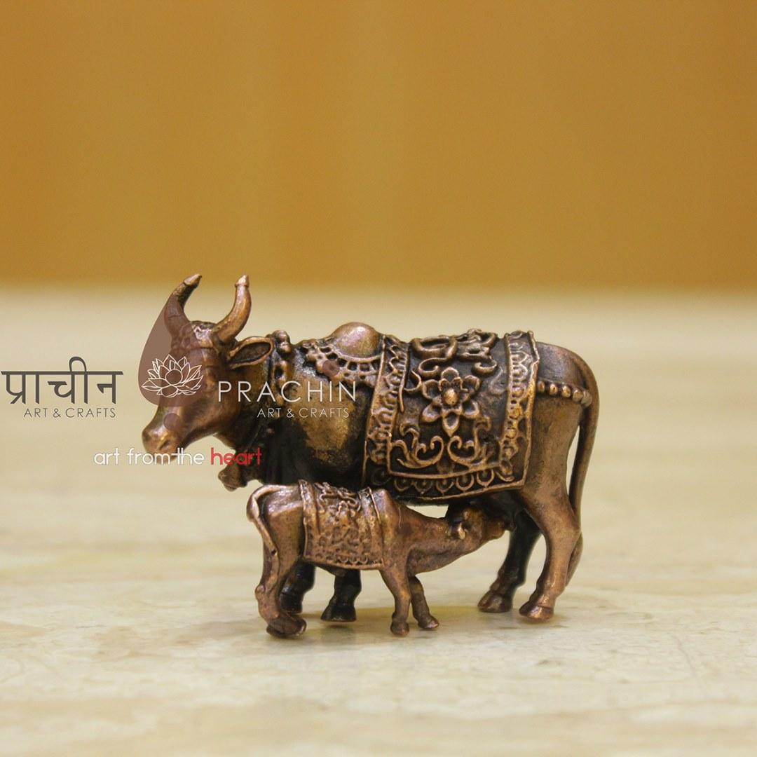 Copper Cow and Calf