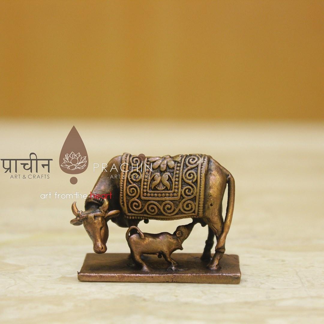 Copper Cow and Calf