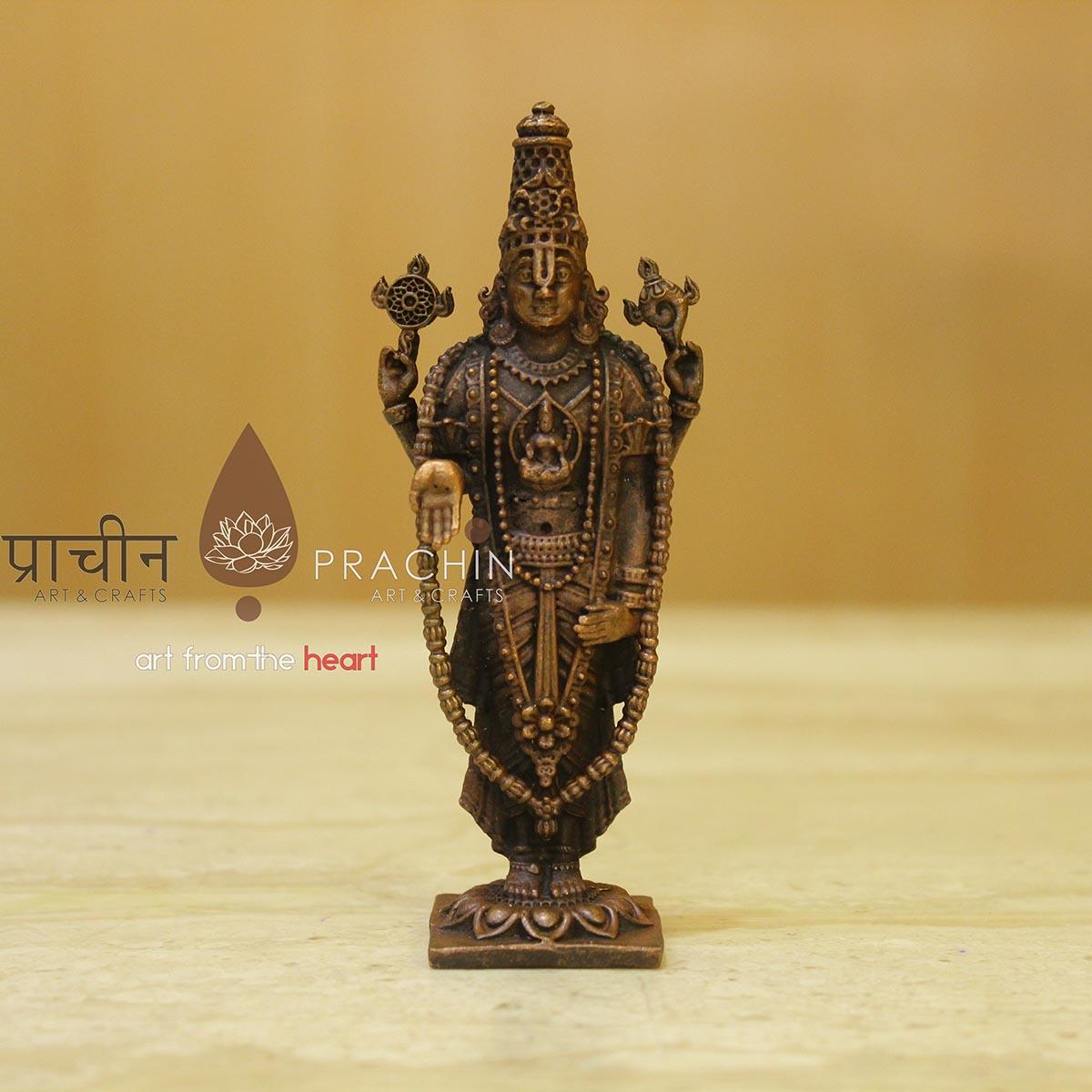 Copper Balaji Idol