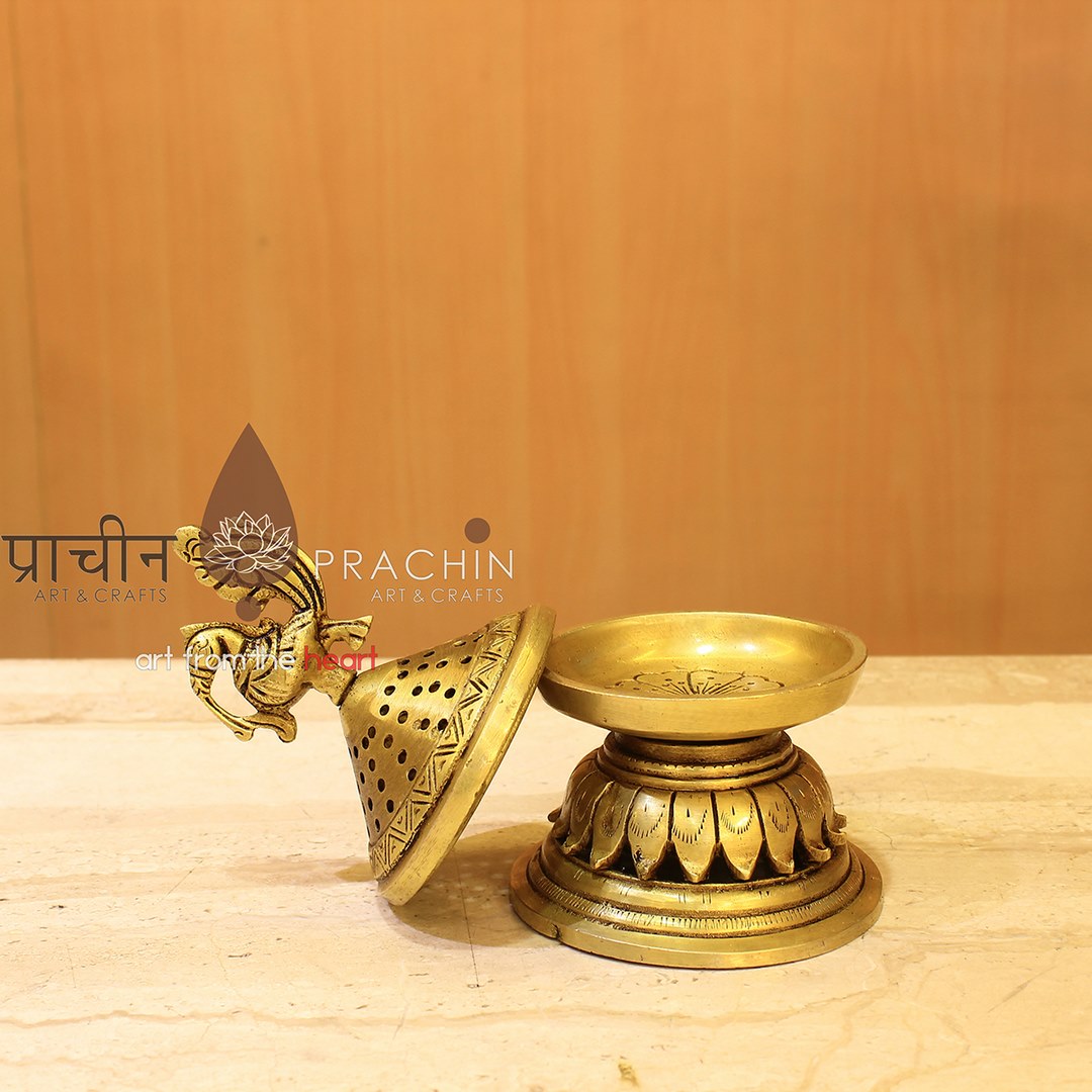 Brass Dhoop Stand