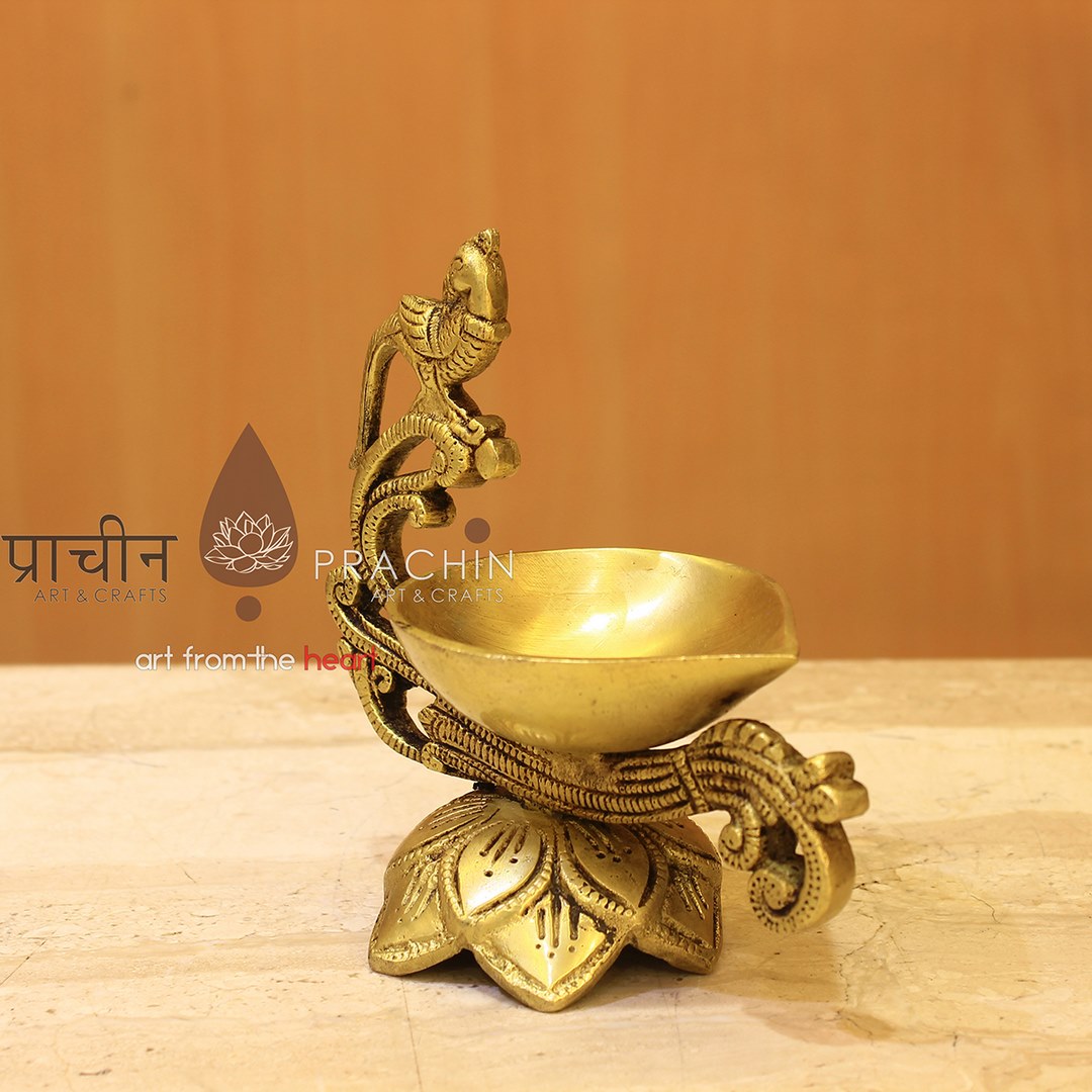 Brass Traditional Oil Lamp