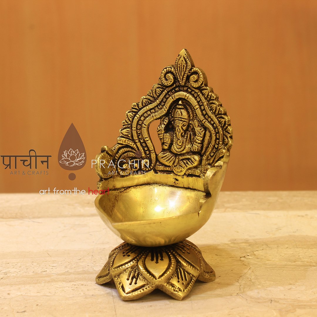 Ganesha Oil Lamp