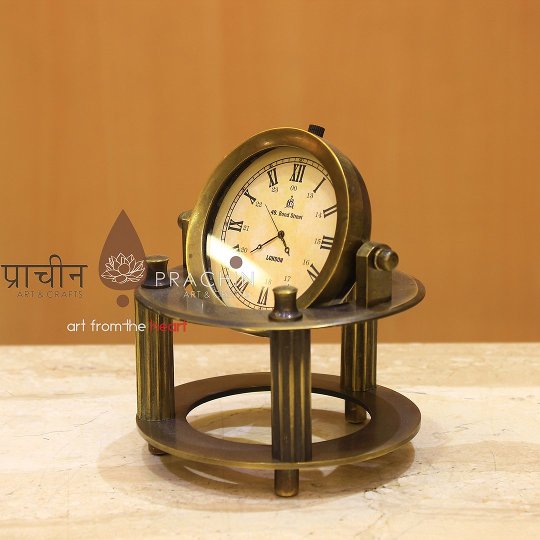 Ethnic Table Clock