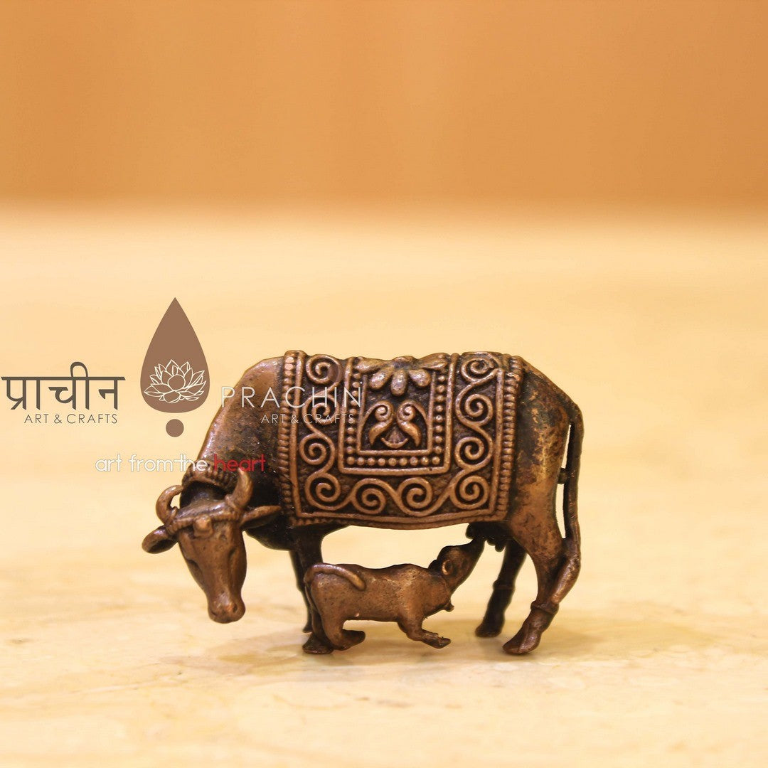 Copper Cow and Calf