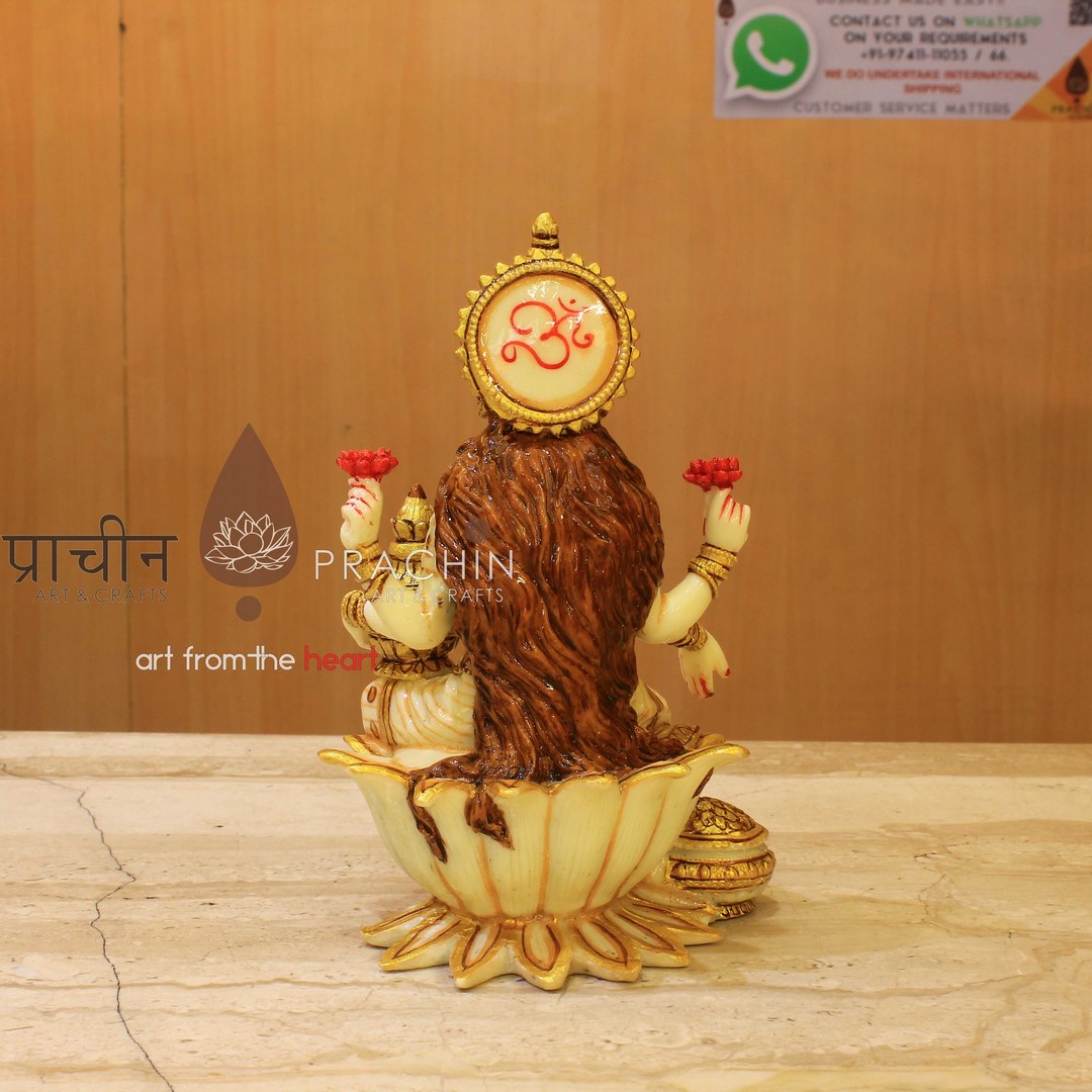 Laxmi Sitting on Lotus