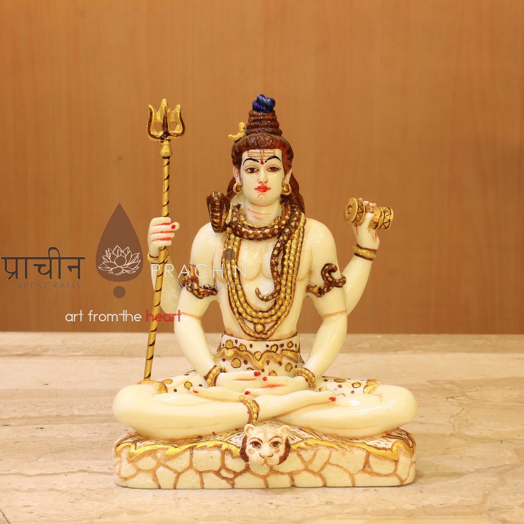 Marble Shiva