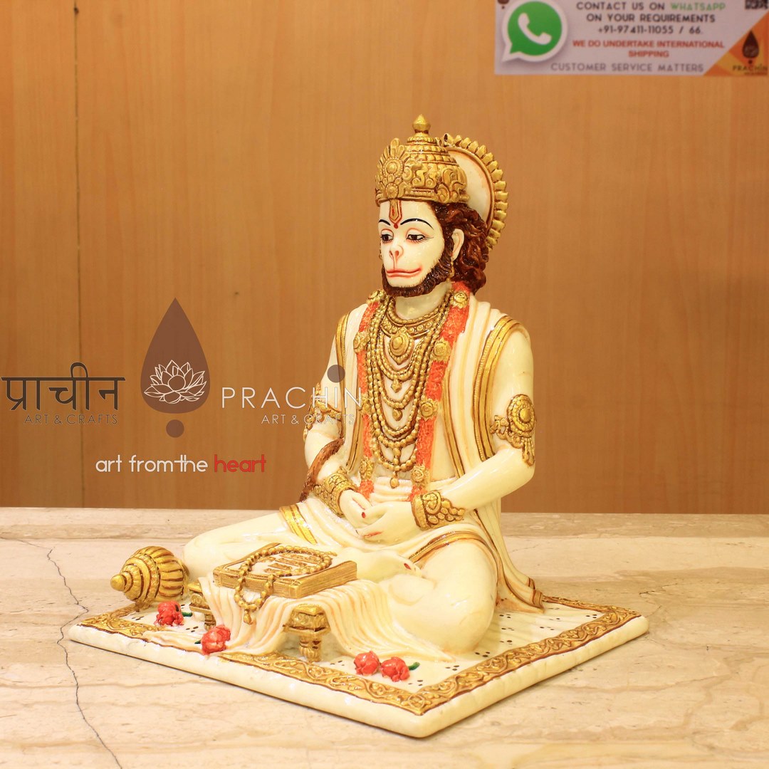 Hanuman Sitting Ashirwad