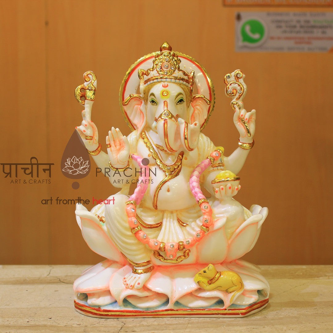 Marble Ganesha Statue