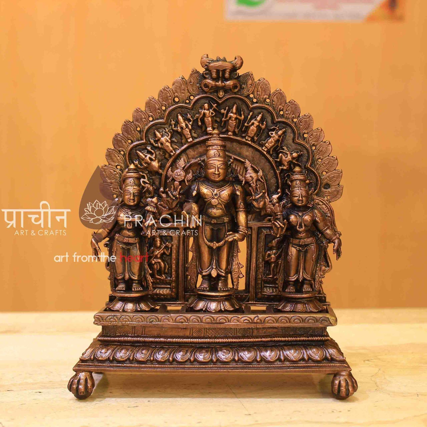 Copper Balaji Sridevi Bhudevi