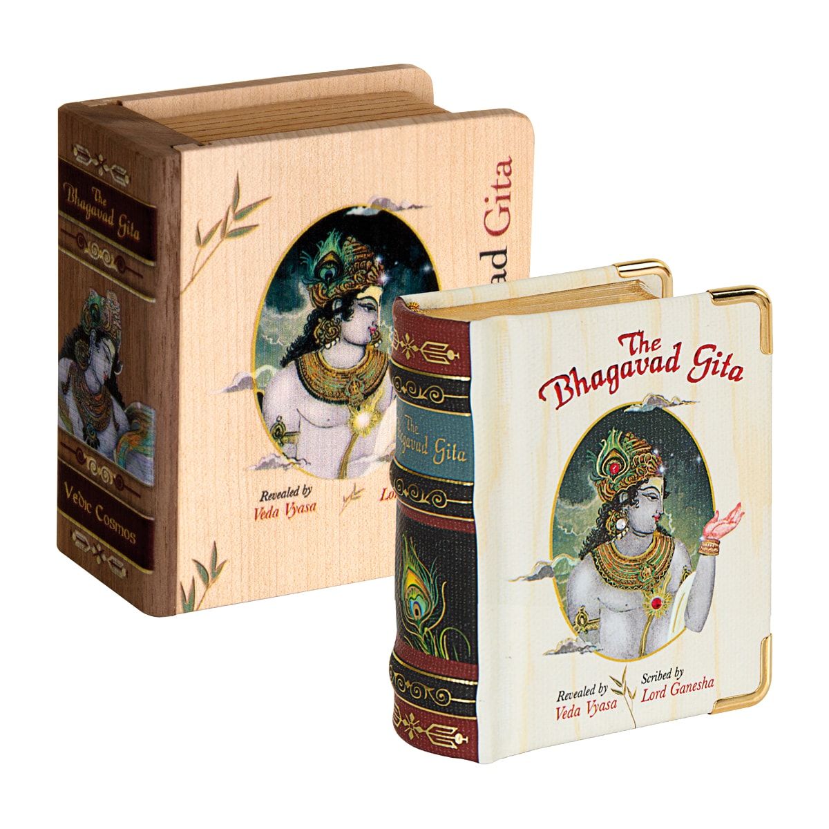 VEDIC COSMOS - The Bhagavad Gita A8 Size (80x64mm)