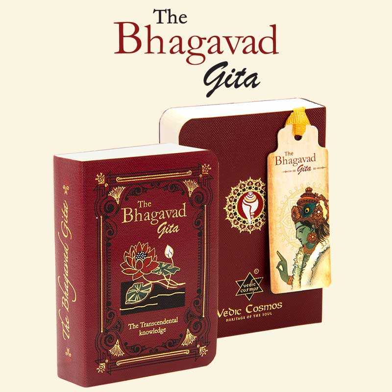 VEDIC COSMOS - The Bhagavad Gita ? Softcover Edition A7 Size Book