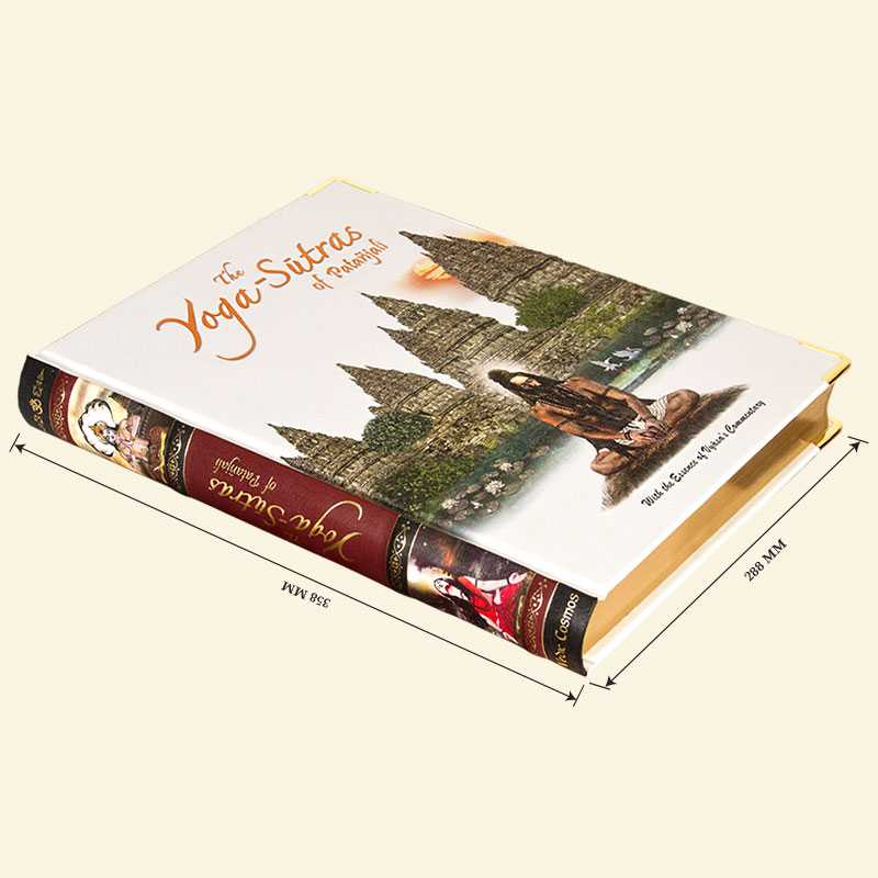 VEDIC COSMOS - Yogasutras of Patanjali Compact Edition (358x280mm)