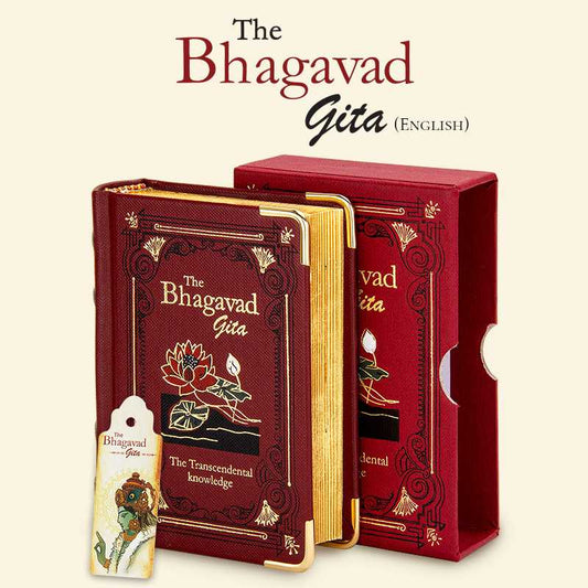 VEDIC COSMOS - The Bhagavad Gita – Hardcover Edition A7 Size Book