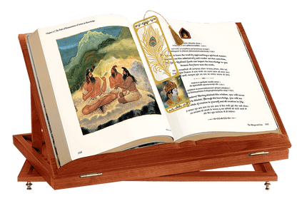 VEDIC COSMOS - The Bhagavad Gita Signature Edition - Crimson Red (358x288mm)