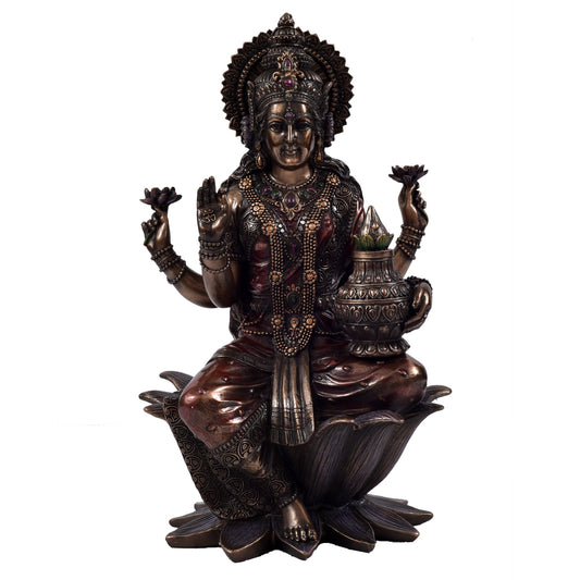 Laxmi Sitting On Lotus