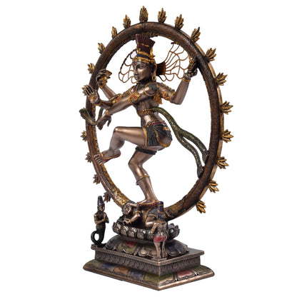 Brass Natraj Dancing